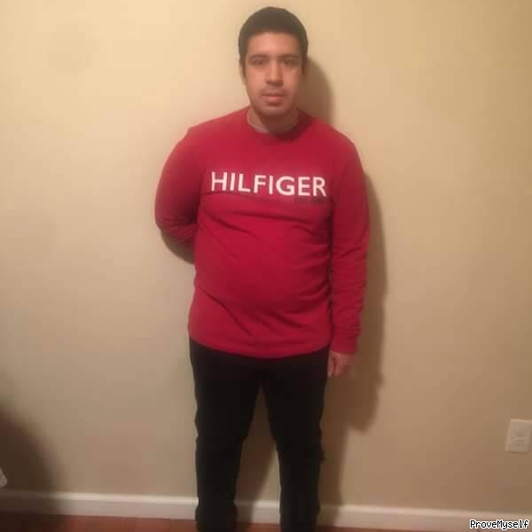 Red sweater